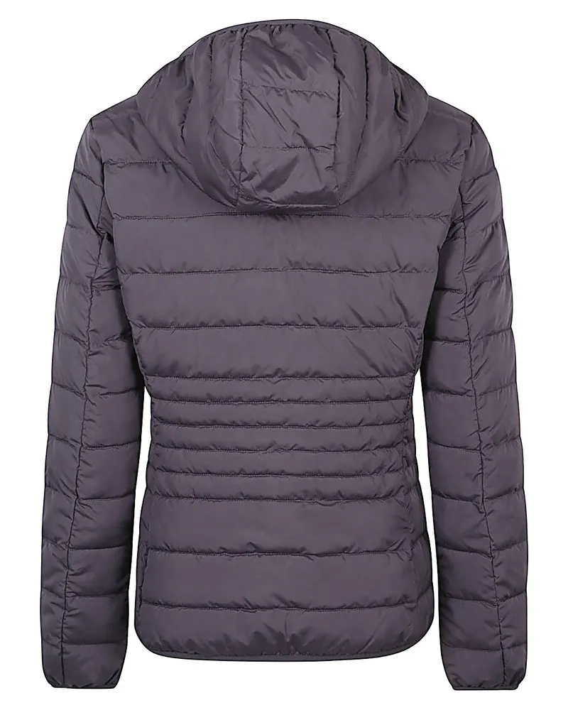 EA7 Logo Down Jacket Down Jacket — Grey Grey