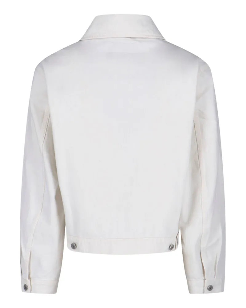 Christophe Lemaire Men's Jackets White Cotton White