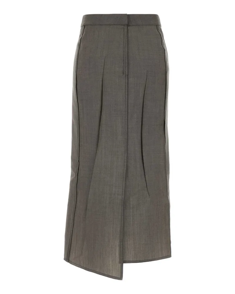 Victoria Beckham Ore Gonne Skirt — Gray Gray