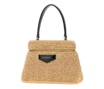 Women's Antigona Top Handle Bag Beige Nylon Cotton Elastane
