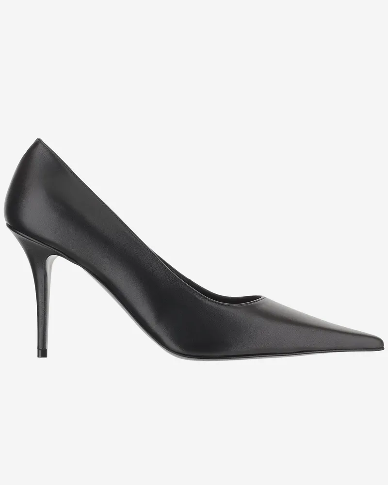 Amina Muaddi Barbara Pump — Black Black