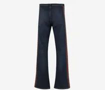 Cotton Denim Jeans — Navy