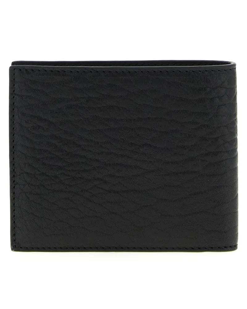 Ferragamo Men's Black Calfskin Wallet Black