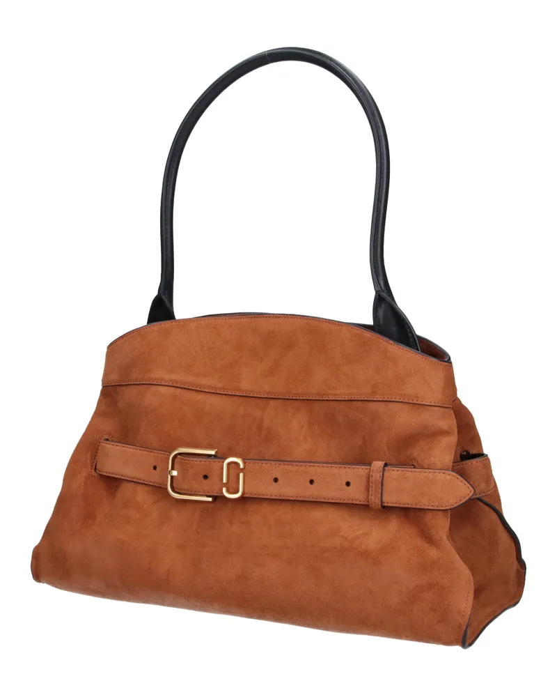 Marc Jacobs Women's Bags Brown Suede Cow Leather Brown