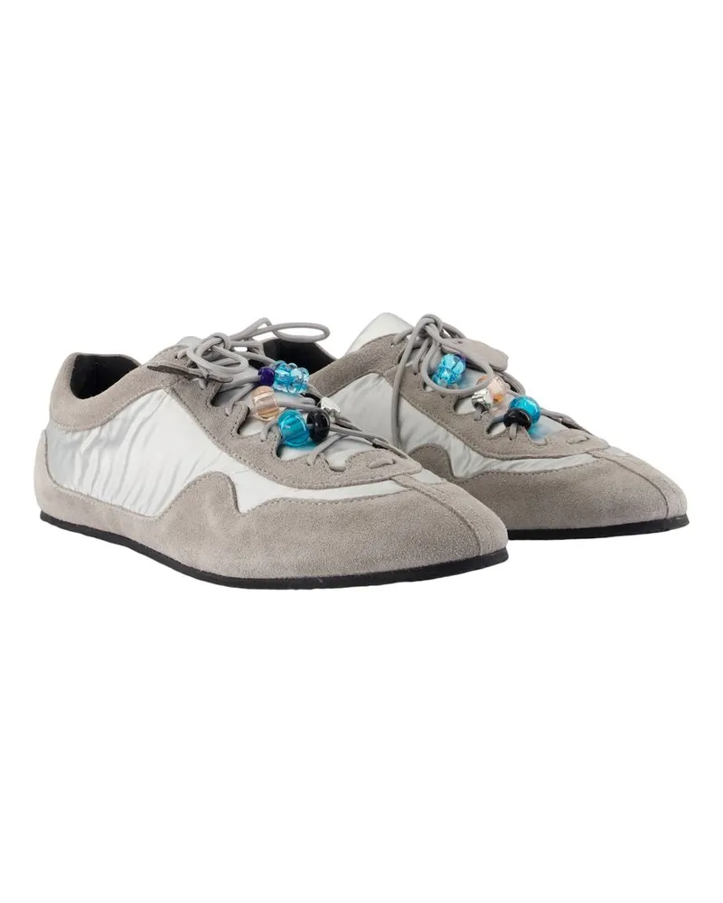 Cecilie Bahnsen Women's Blaise Sneaker Beige Calfskin Beige