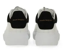 Oversized Calf Leather Sneaker — White