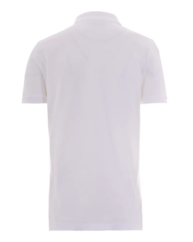 Lacoste Women's Polo Shirt Regular Piqué White Cotton Tops White