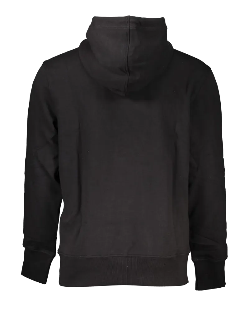 Calvin Klein Cotton-Blend Hoodie — Black Black