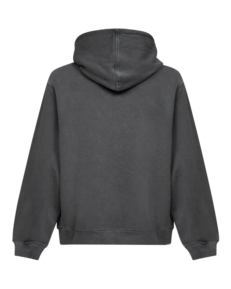 Carhartt WIP Men's Hooded Torion Hoodie Grey Cotton Sweatshirts Sweater Gray