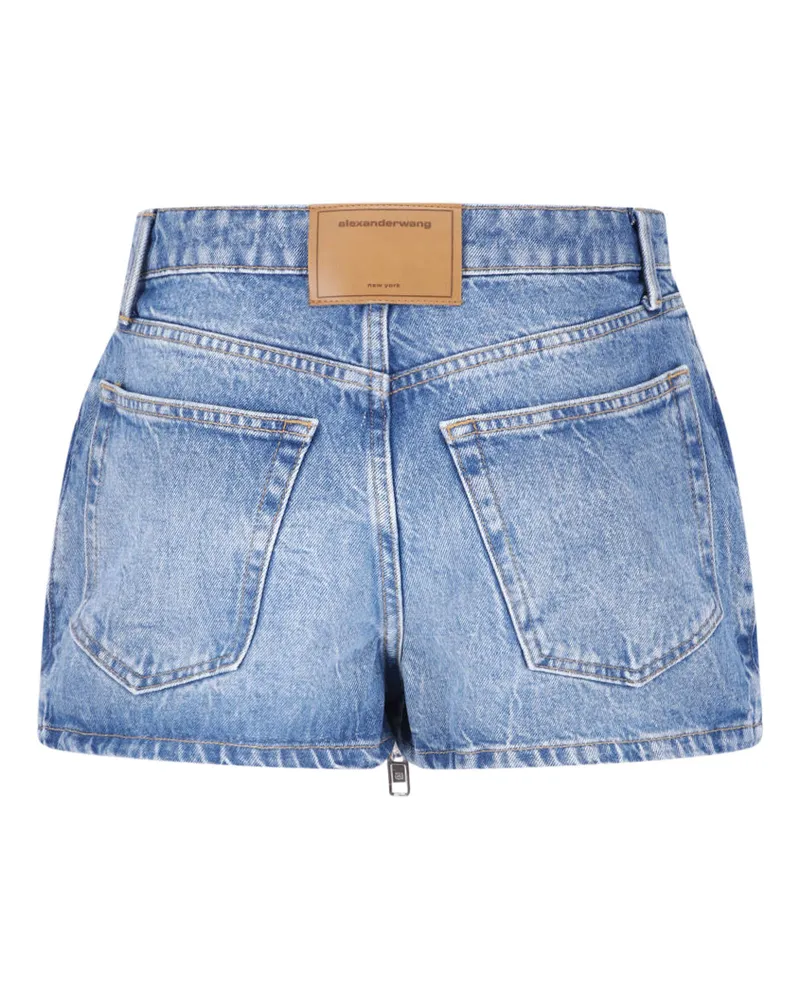 Alexander Wang Women's Trousers Blue Cotton Blue