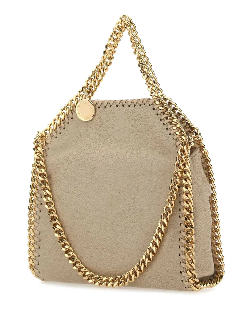 Stella McCartney Women's Sand Shaggy Deer Micro Falabella Handbag 9300 Borse A Mano Bag Beige
