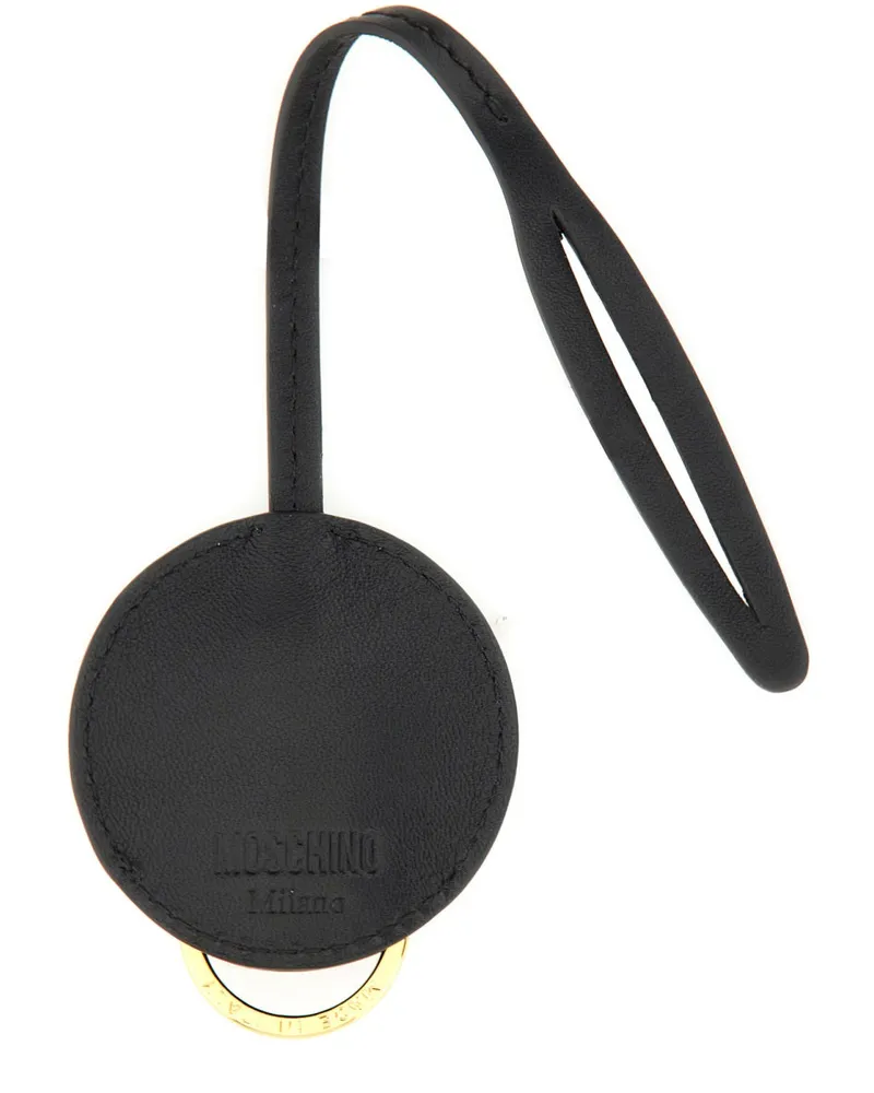 Moschino Leather Key Case — Multicolor Multicolor