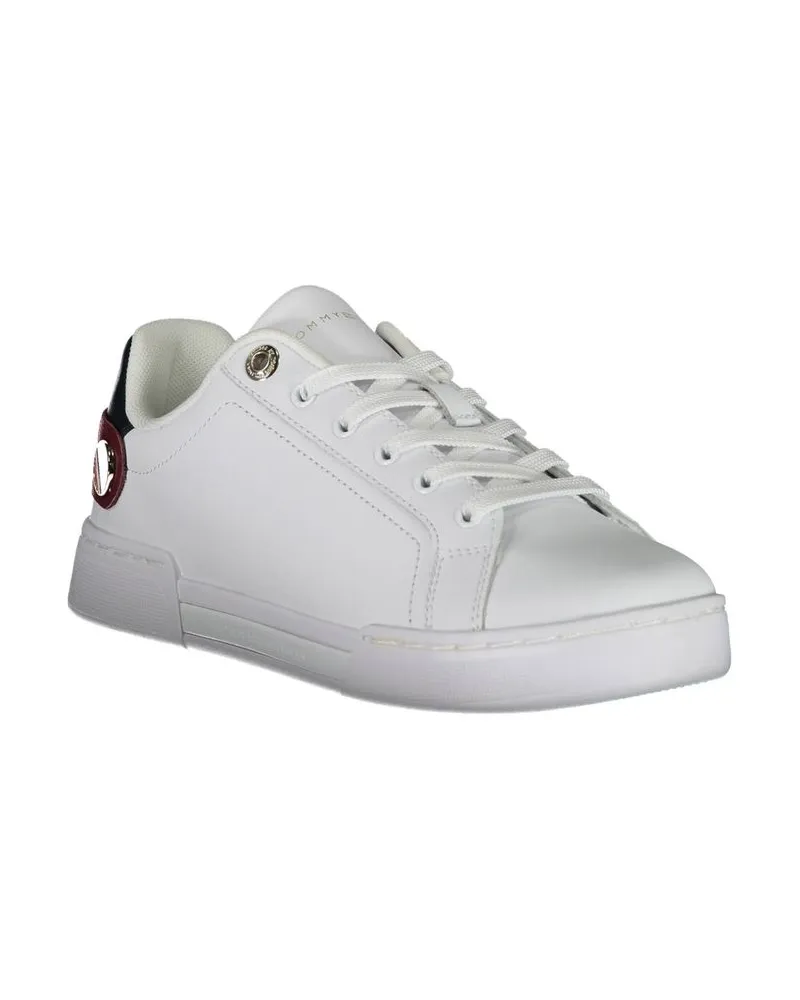 Tommy Hilfiger Polyurethane Low-Top Sneaker — White White