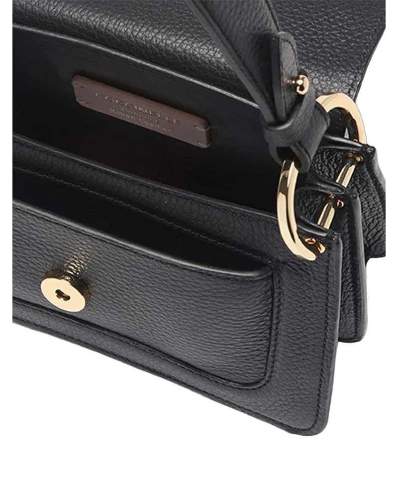 Coccinelle Women's Handbag Black Cowhide Black
