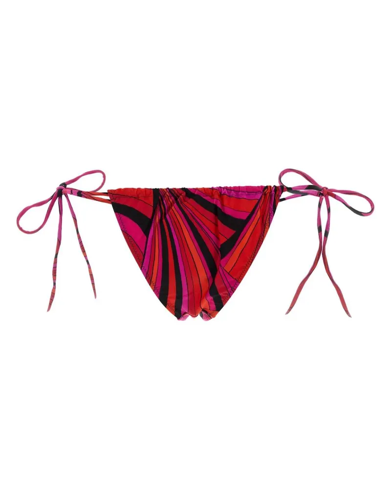 Emilio Pucci Lycra Bikini Bottom — Multicolor Multicolor