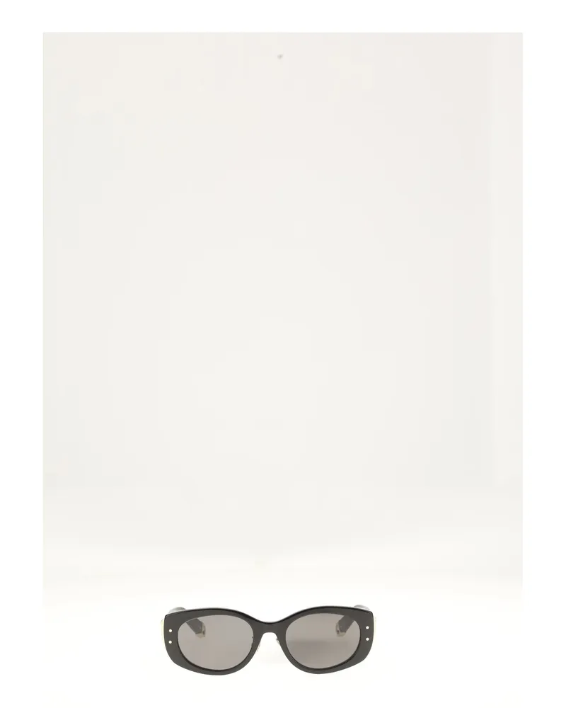 Dior Women's Sunglasses Black-Grey Nylon Black/grey Black