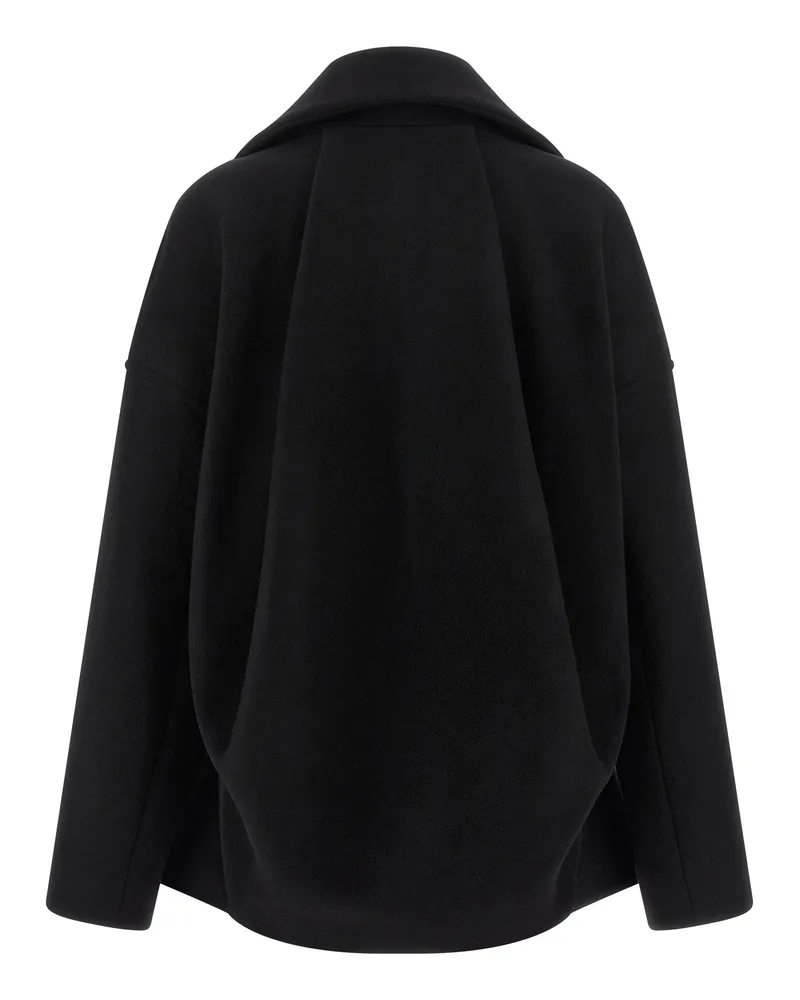 Rick Owens Draculimo Coat — Black Black