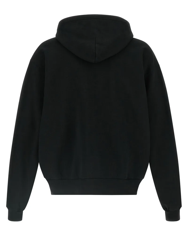 Balenciaga Men Black Cotton Sweatshirt Clothing Black