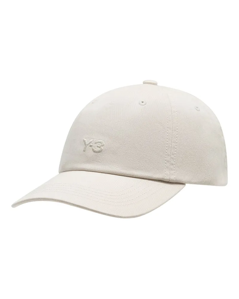 Y-3 Unisex Dad Cap -  Cotton White Accessories Hats White