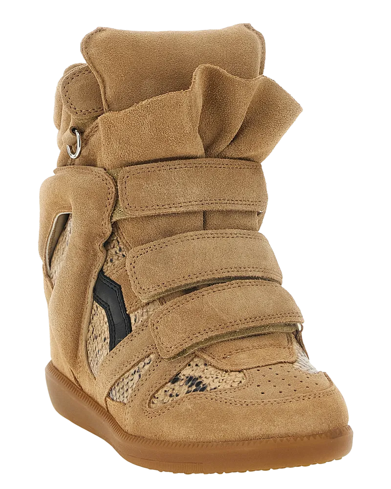 Isabel Marant Bekkett Ring Sneaker — Beige Beige