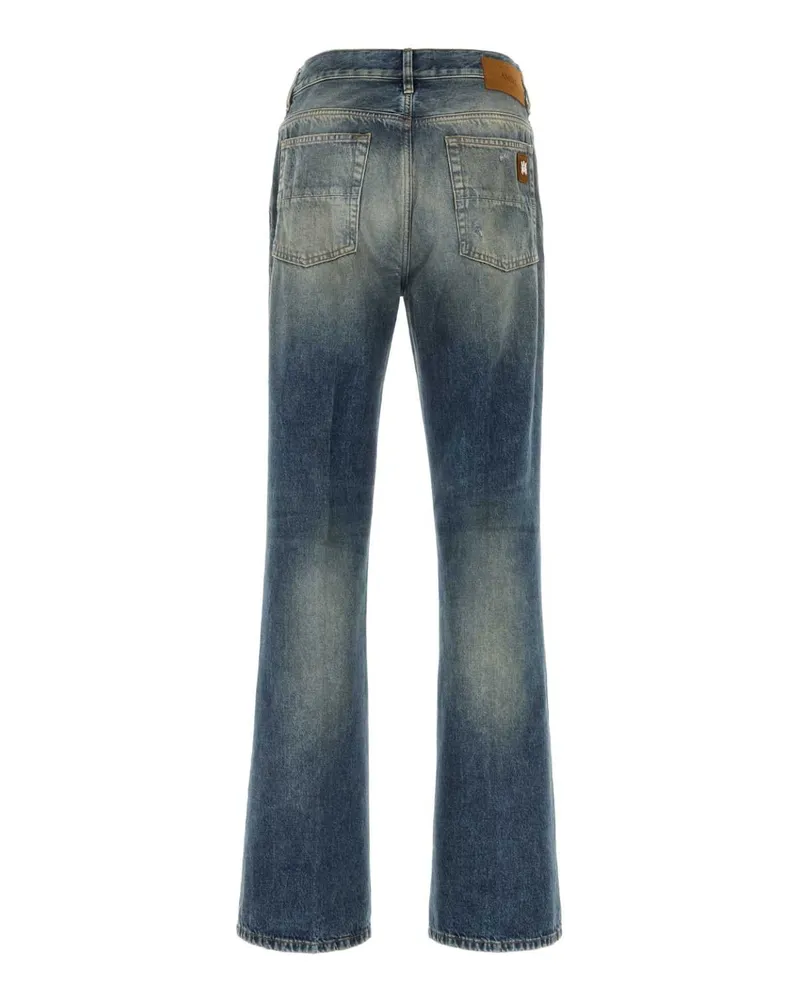 Amiri Men's Denim Jeans Denimlapis Exterior: Cotton Blue