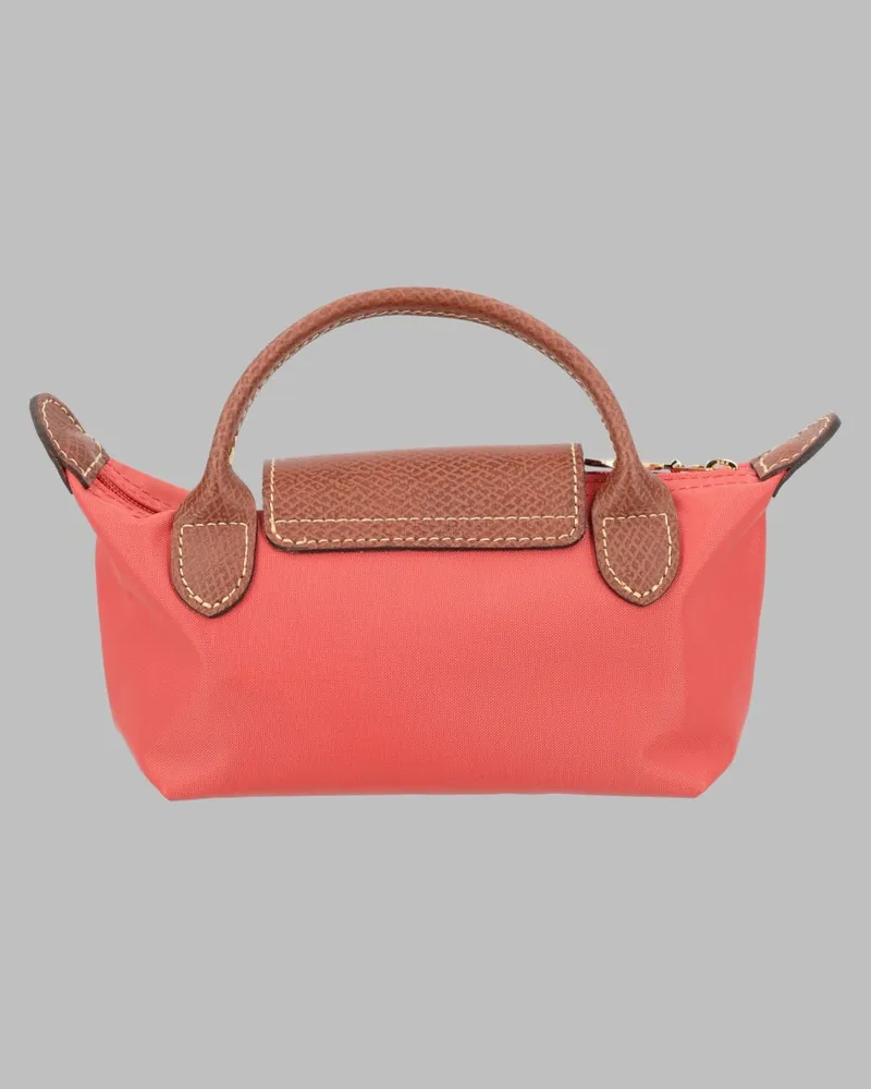 Longchamp Women's Pouch Le Pliage Original Pink Polyamide Handbags Hand Bags Pink