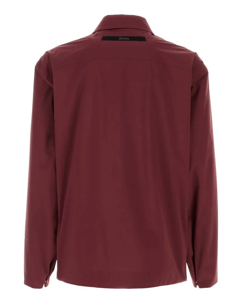 Herno Men's Burgundy Nylon Jacket Bordeaux Exterior: Lining: Giubbini Burgundy