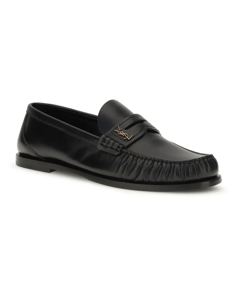 Saint Laurent Women's Laurent Loafers Nero Nero