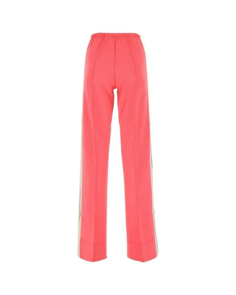 Palm Angels Women Multicolor Cotton Casual Pants Pink