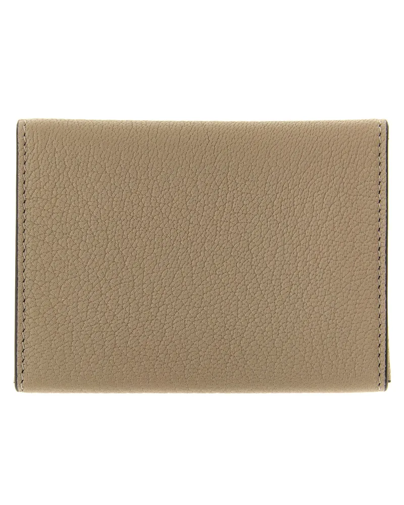 Chloé Paris Card Case — Taupe Taupe
