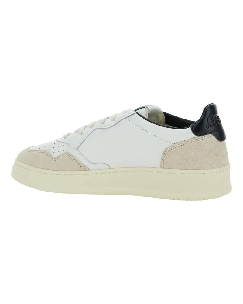 AUTRY Men's Low Sneakers Medalist White Leather Cow Trainers White