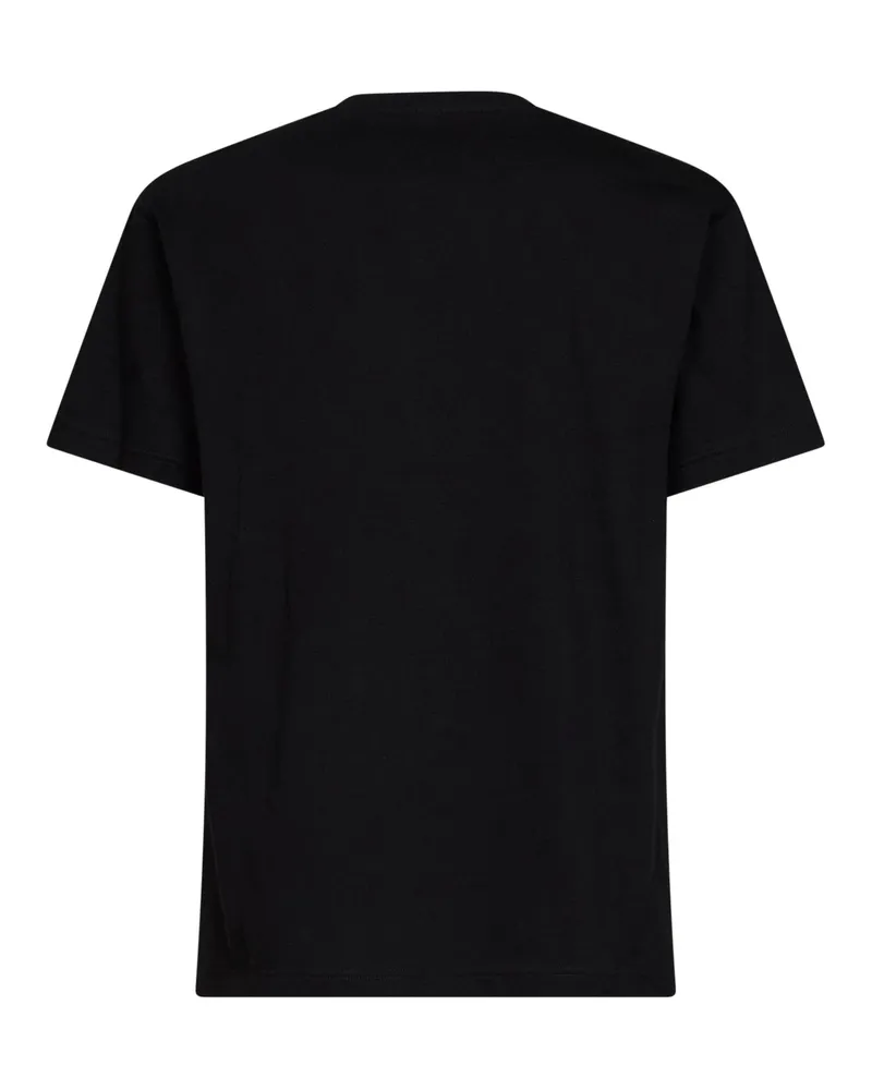 Gucci Men's T-Shirt Black Cotton T-Shirts And Polos Black