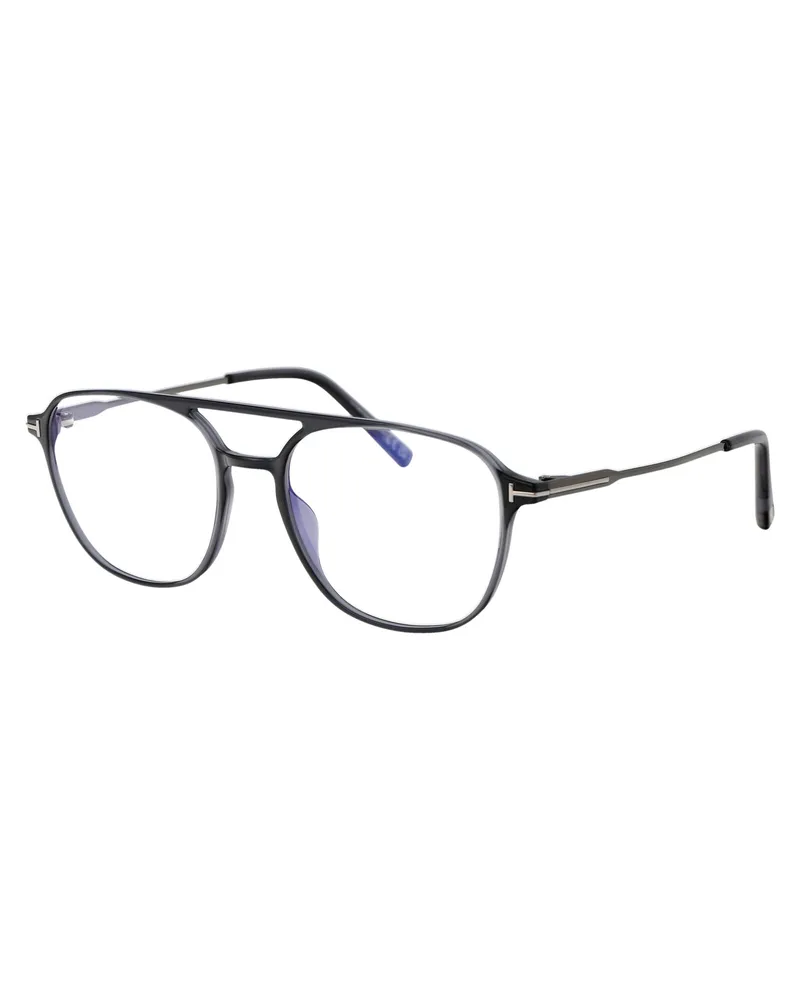 Tom Ford Men's Sunglasses Ft5874-B Grey Injected Glasses & Frames Black