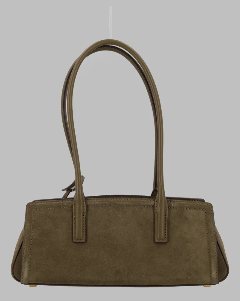 Michael Kors Laila Leather Shoulder Bag — Green Green