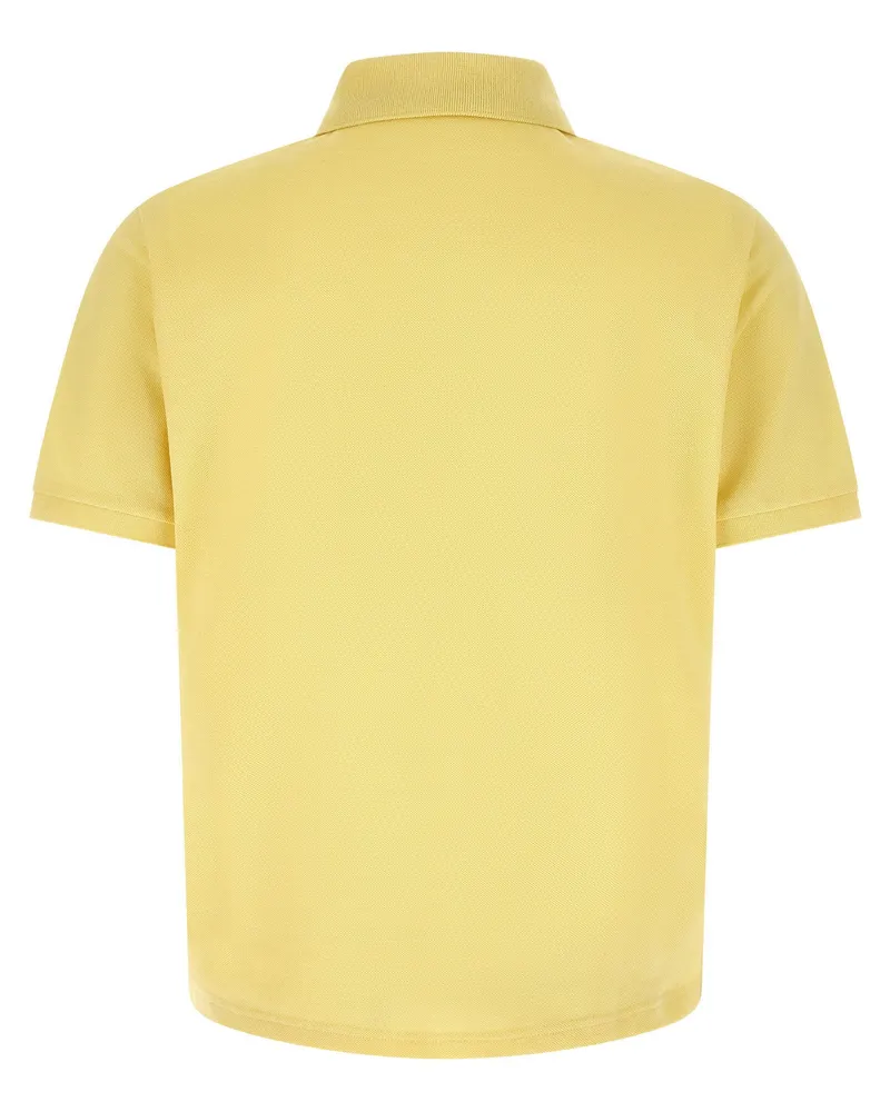 Saint Laurent Cassandre Polo Shirt — Yellow Yellow