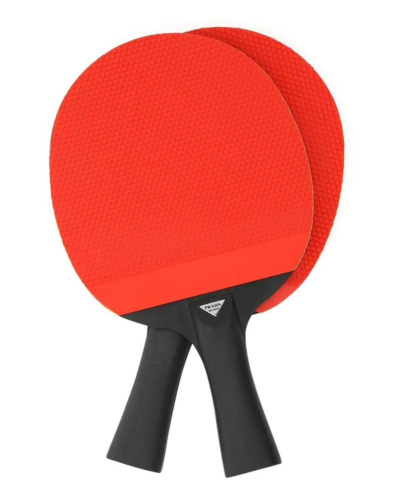 Prada Unisex Ping Pong Rackets F0002 Re-Nylon Extra-Oggettistica Accessory Black
