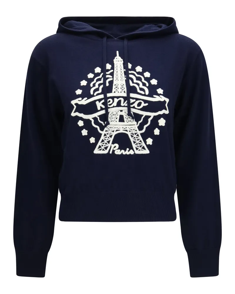 Kenzo Takada Hoodie — Navy Navy