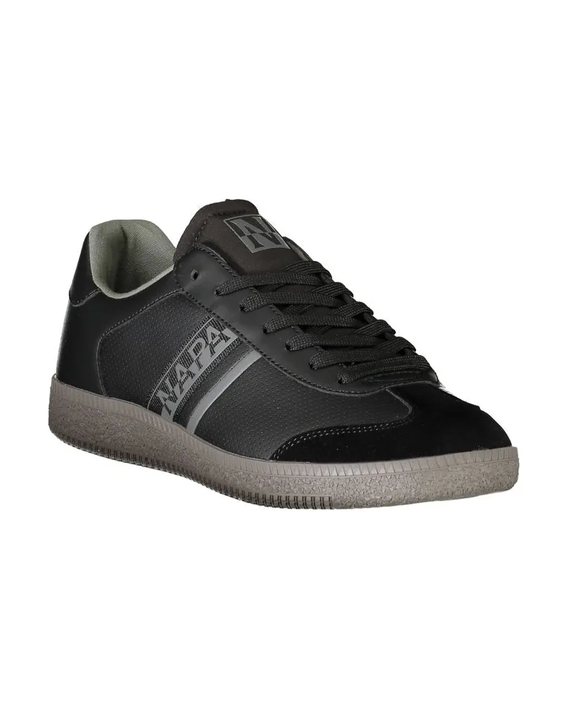 Napapijri Polyurethane Sneaker — Black Black