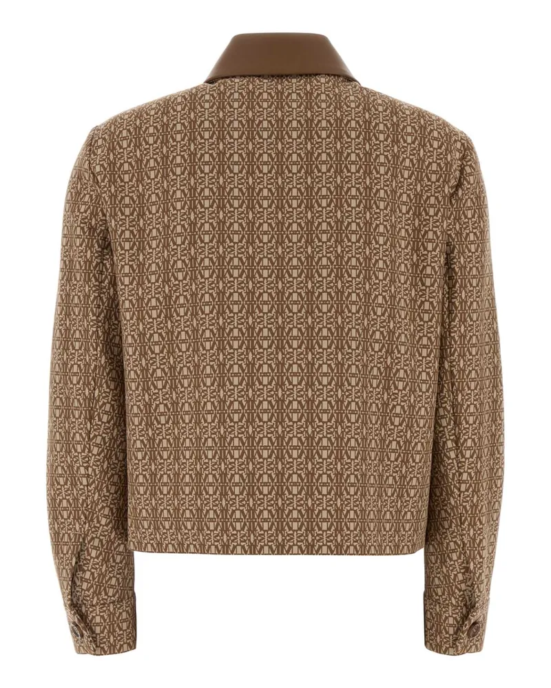 Max Mara Women's Embroidered Cotton Viborg Jacket Cammello Exterior: Giubbini Beige