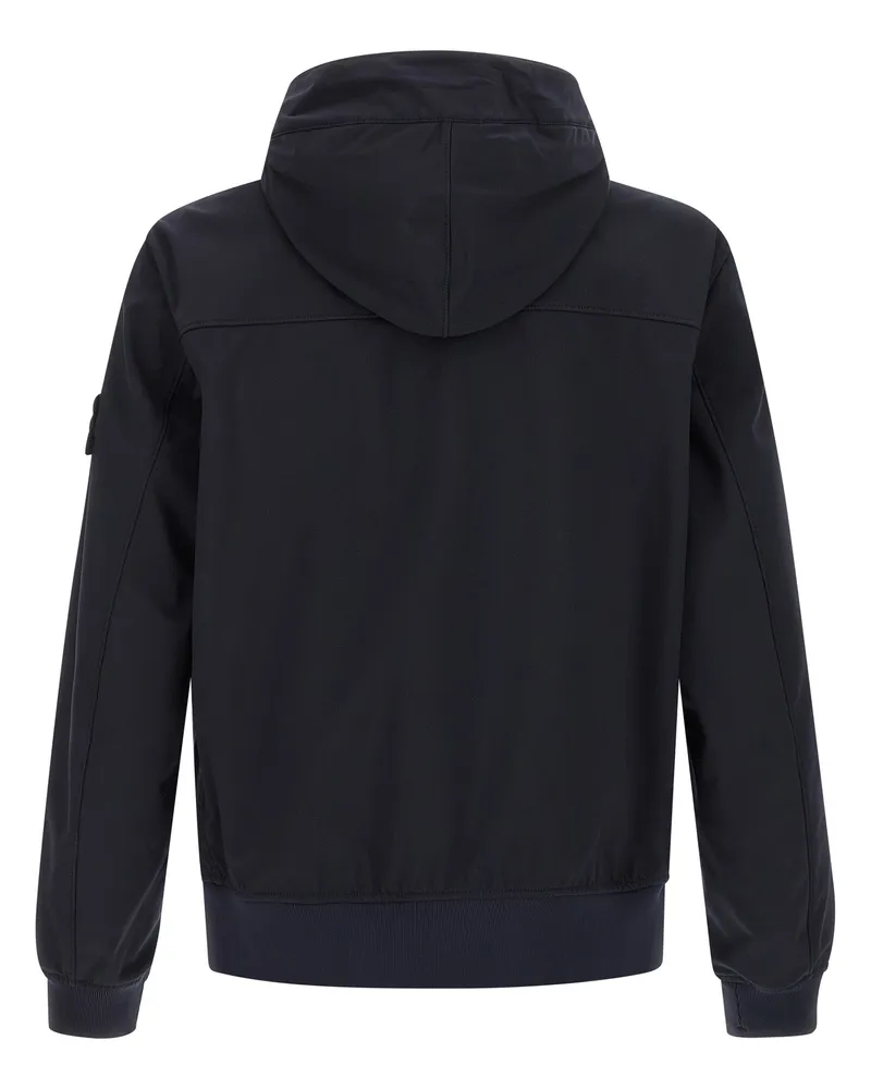 Stone Island Men's Blue Polyester Shell Jacket Clothing Blue