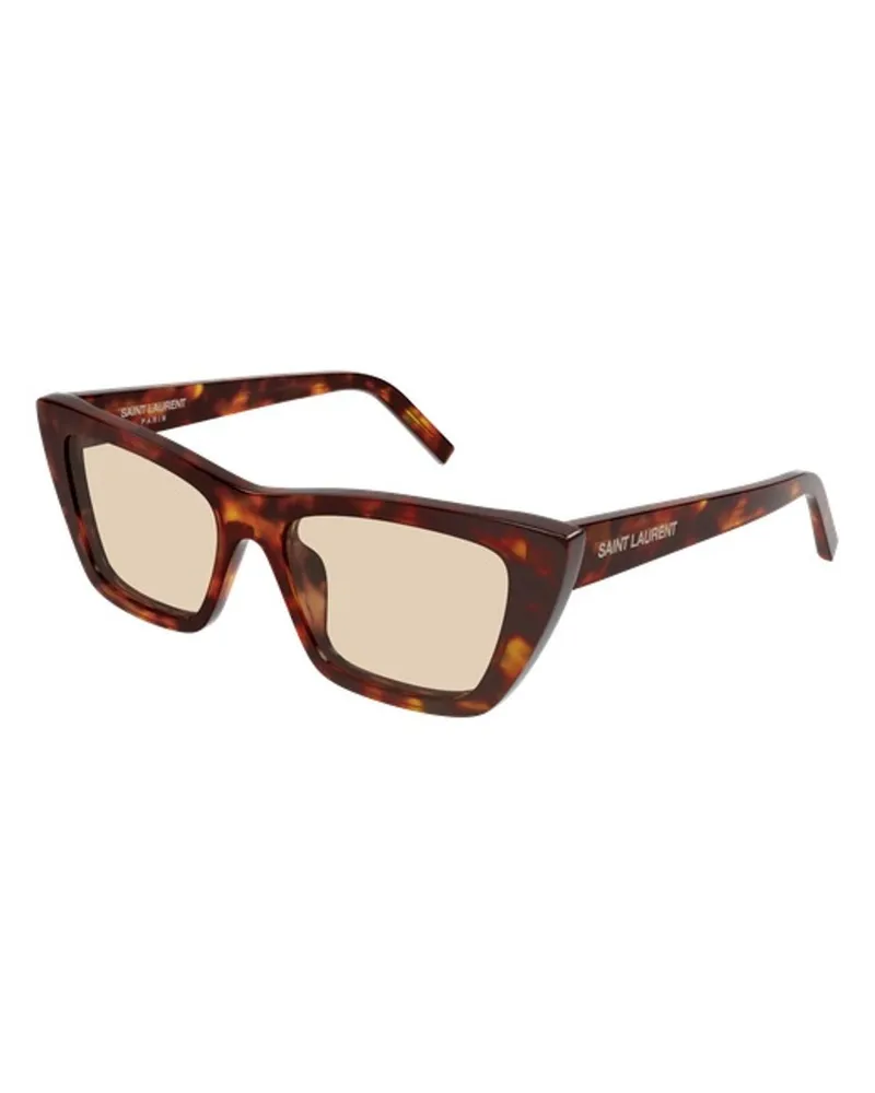 Saint Laurent SL276MICA Sunglasses — Brown Brown