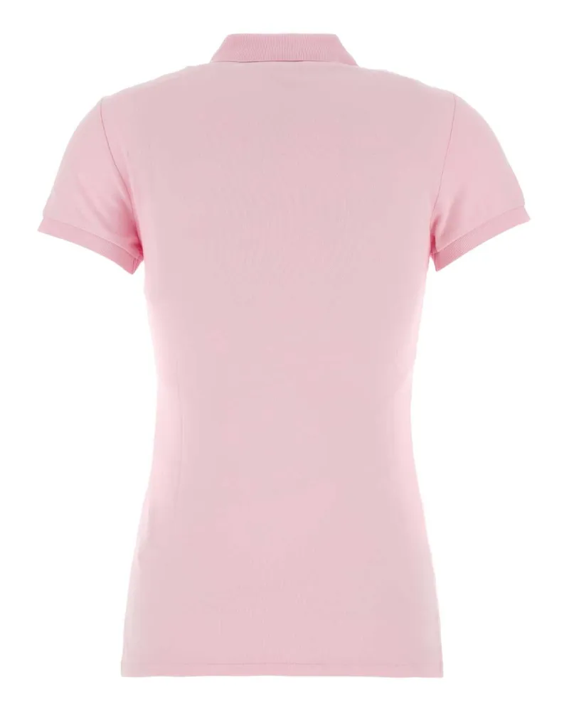 Ralph Lauren Stretch Piquet Polo Shirt — Pink Pink