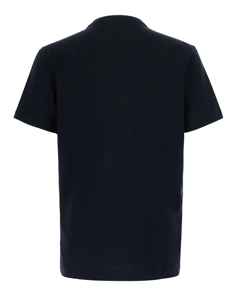 Dolce & Gabbana Crew Neck Cotton T-Shirt — Blue Blue