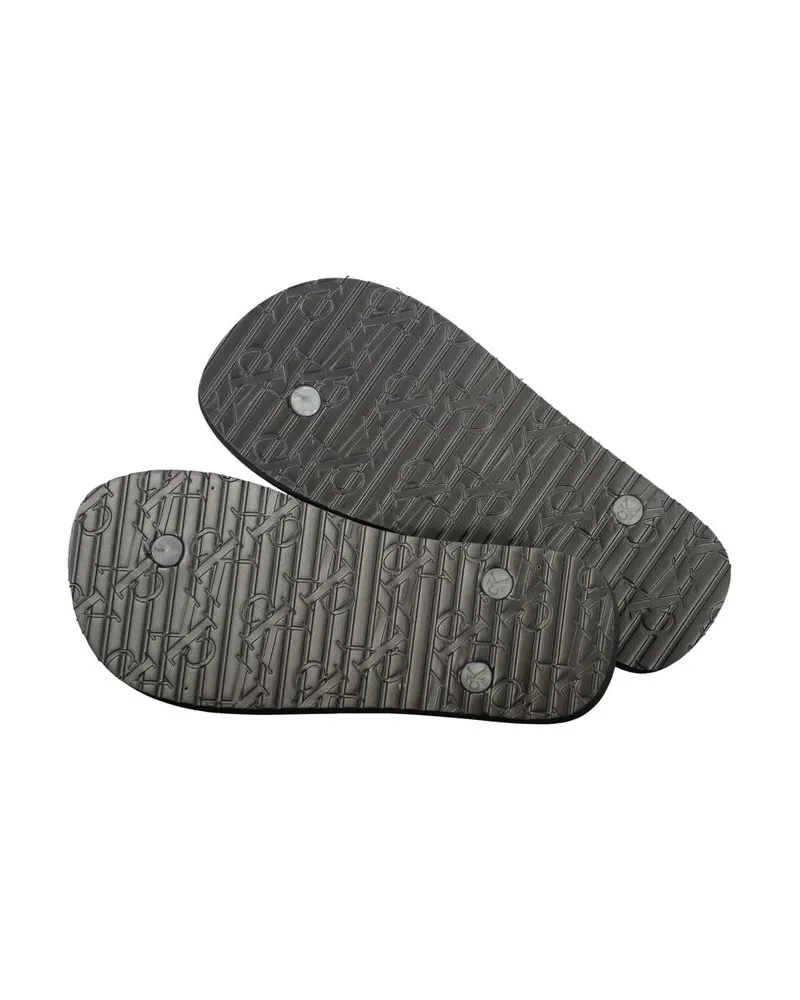 Calvin Klein Polyurethane Sandal — Black Black