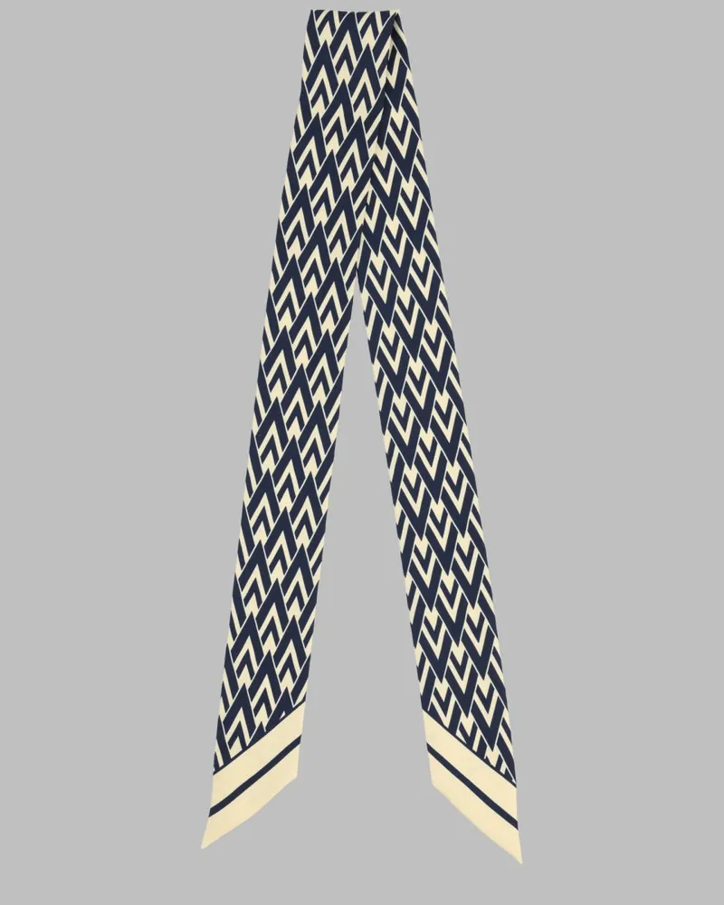 Valentino Garavani Toute La V Scarf — Multicolor Multicolor