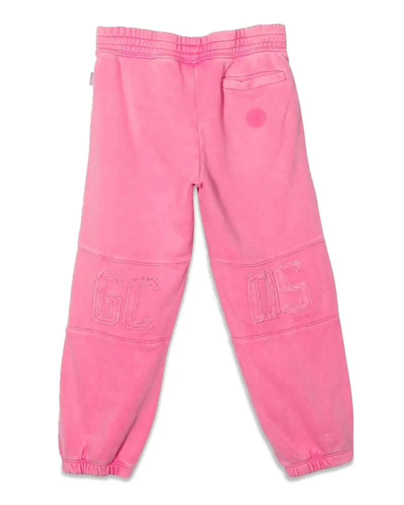 GCDS Cotton Trousers — Pink Pink