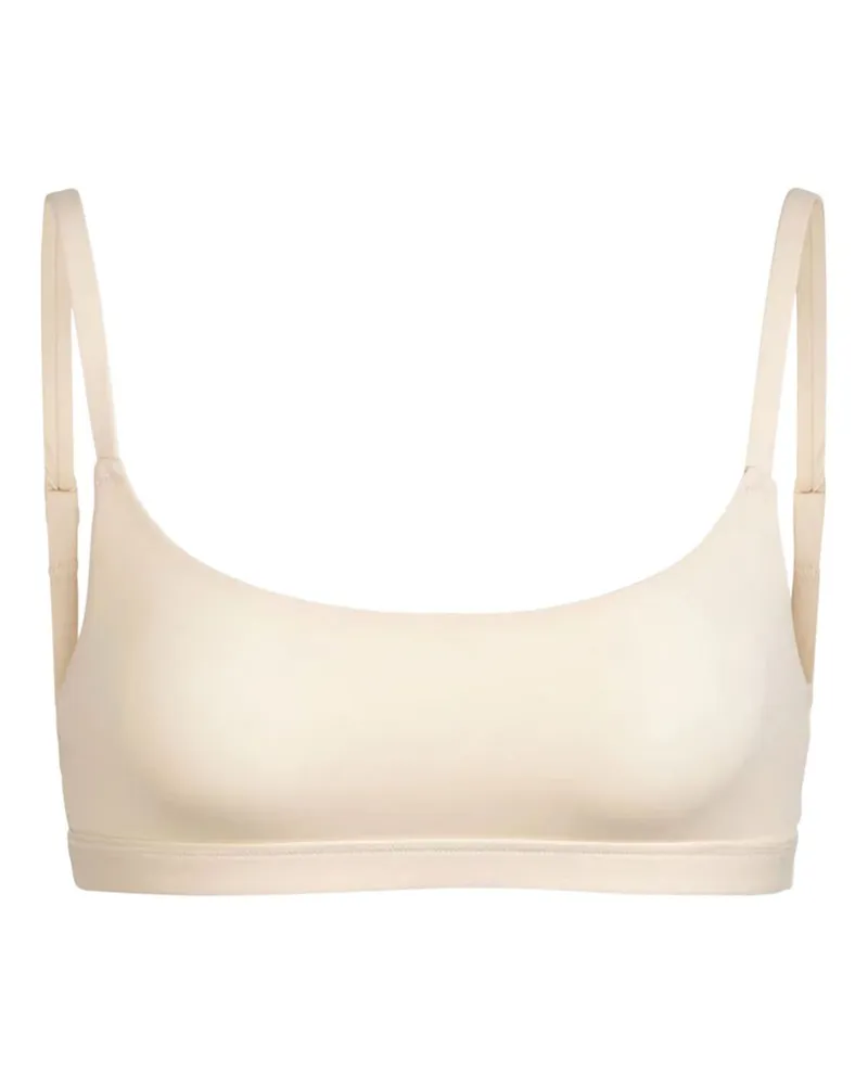 032c Scoop Neckline Bralette — Cream Cream