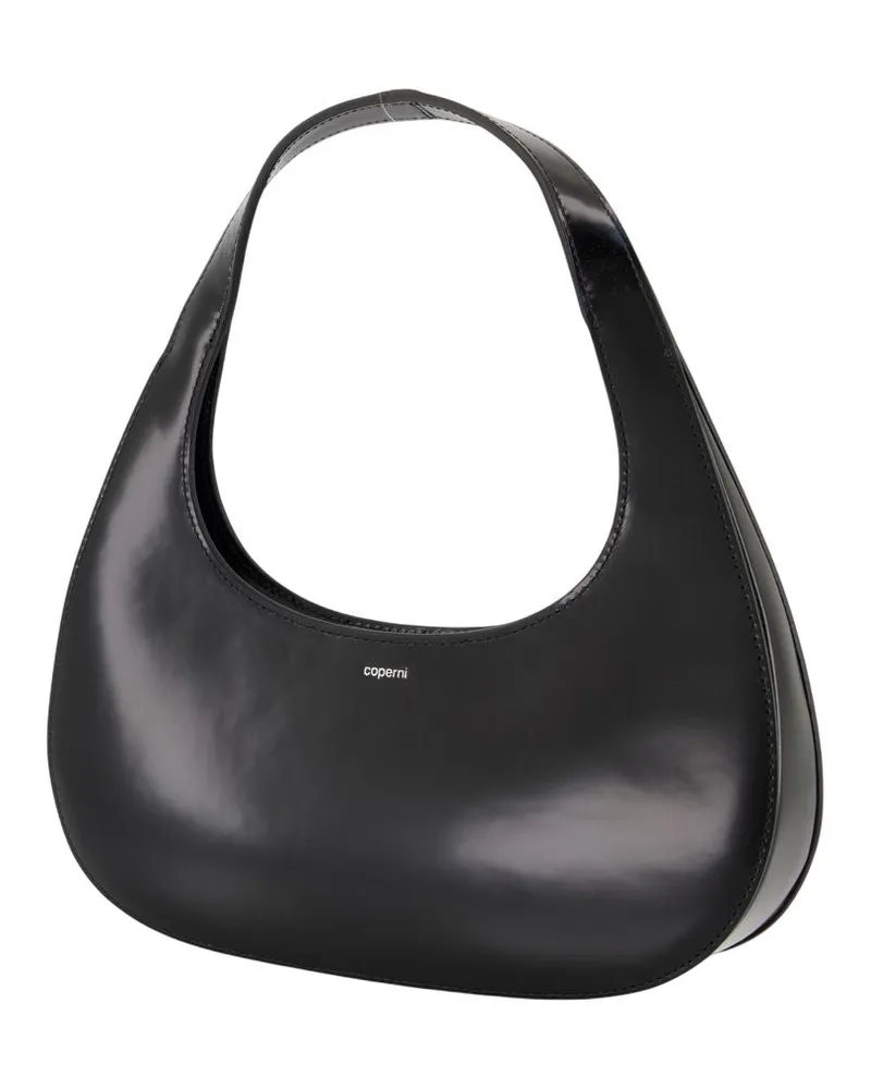 COPERNI Women's Loup Swipe Shoulder Bag Black Calfskin Black