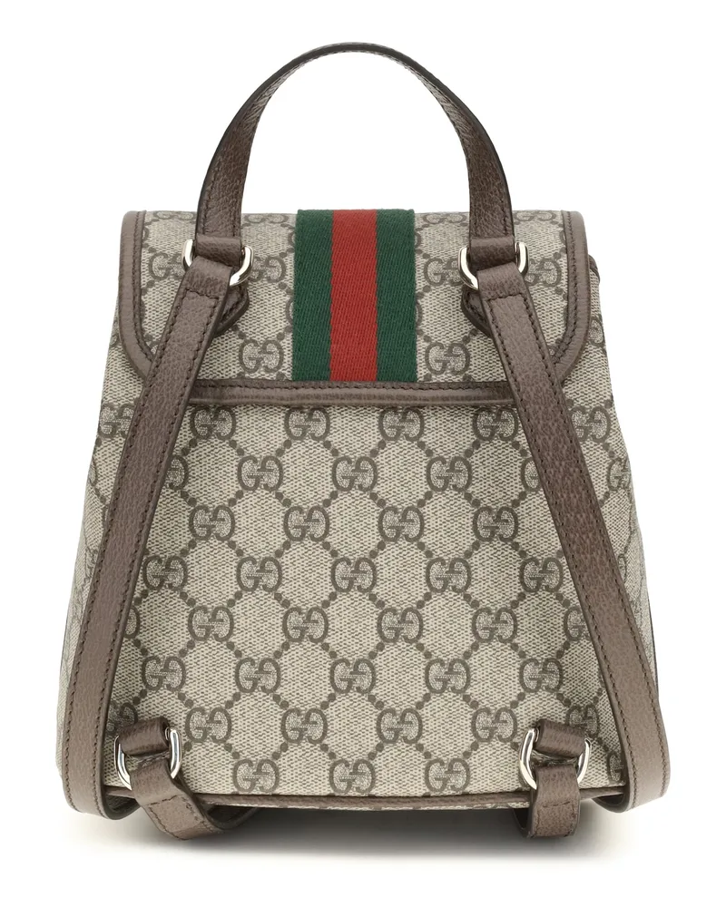 Gucci Women's Mini Ophidia Backpack Old Be Ebo-N.ac-Vrv Fabric Backpacks Ebo/n.ac/vrv Beige