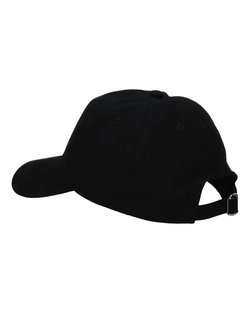 Valentino Garavani Men's Black Cotton Cap (baseball Hat Black